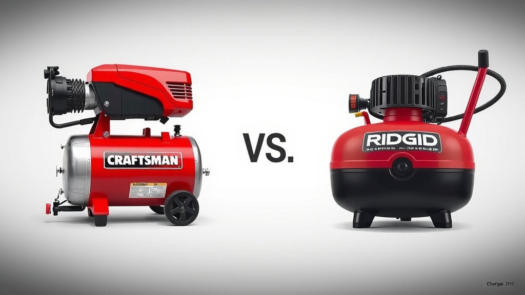 Craftsman vs. Ridgid Air Compressor: Which is Best for You