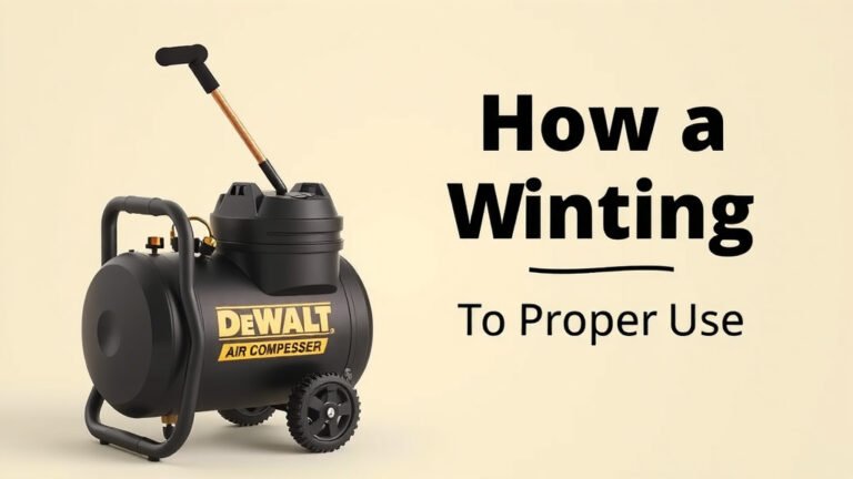 DeWalt Air Compressor: Your Guide to Proper Use