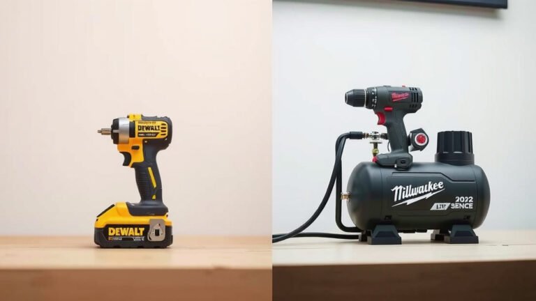 Dewalt vs Milwaukee Cordless Air Compressor: Which is Best