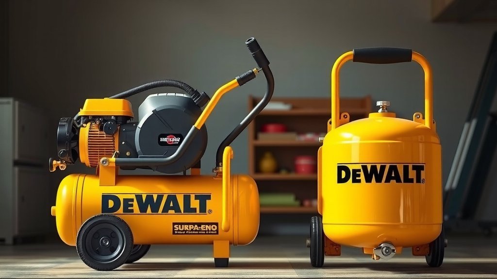 Choosing Your Next Air Compressor: DeWalt vs. Porter Cable