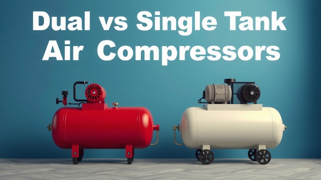 Dual vs Single Tank Air Compressor: Which Is Best