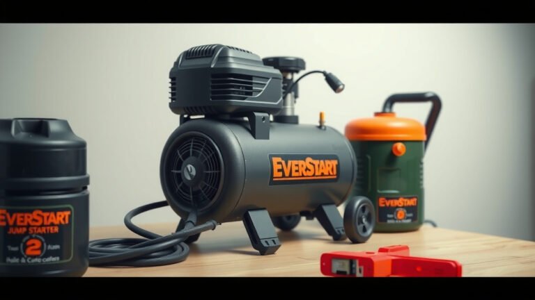 EverStart Jump Starter: Using the Air Compressor