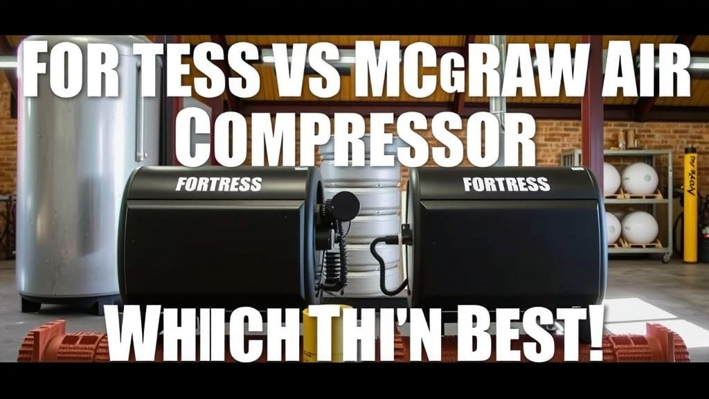 Choosing Between Fortress and McGraw Air Compressors