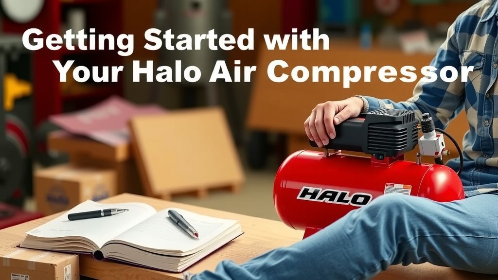Getting Started with Your Halo Air Compressor
