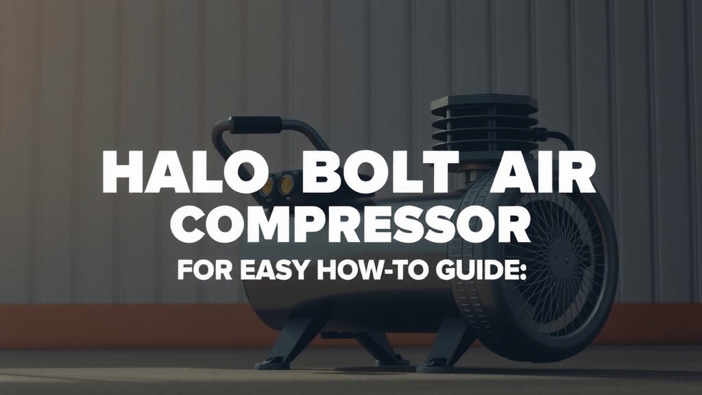 Halo Bolt Air Compressor: Your Easy How-To Guide