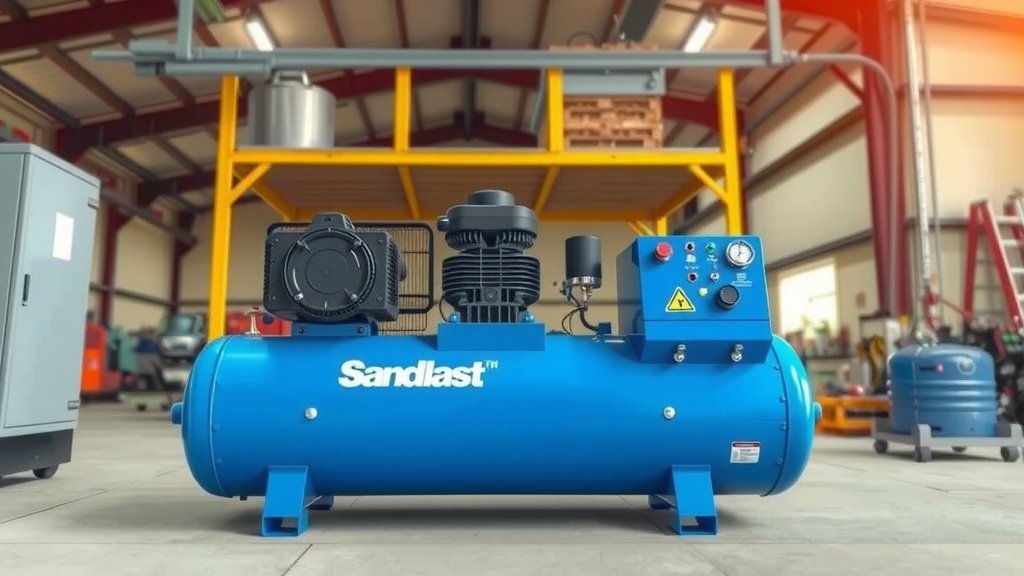 Determining the Right Air Compressor Size for Sandblasting