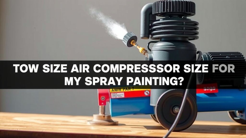 What Size Air Compressor Do You Need for Spray Painting?
