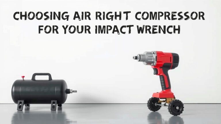 Choosing the Right Air Compressor for Your Impact Wrench