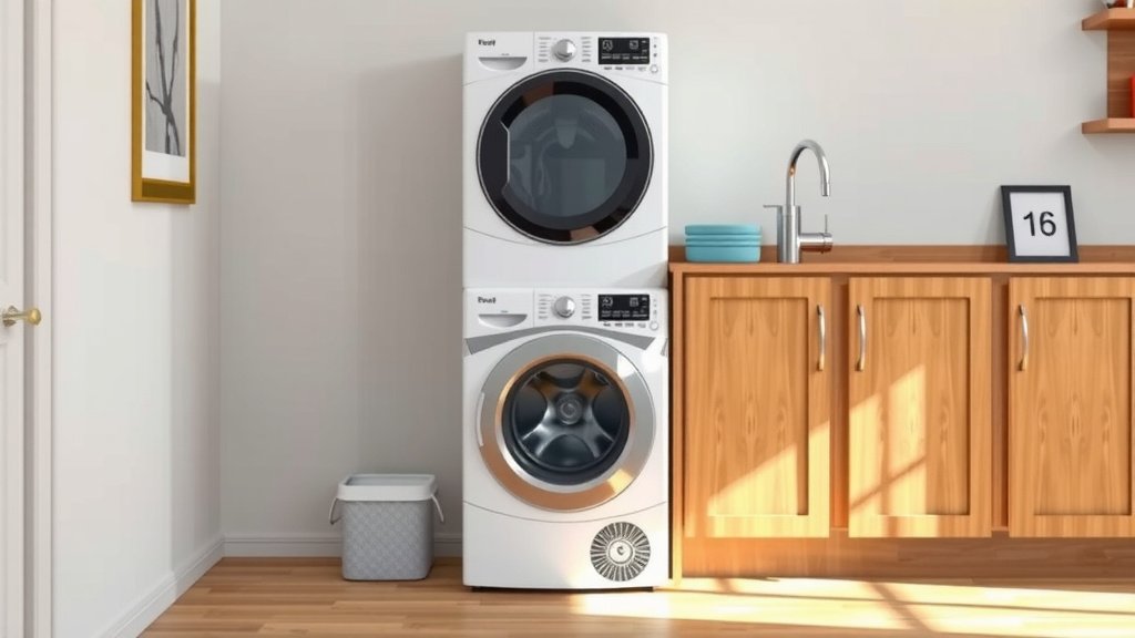 Understanding Stackable Washer and Dryer Depth for Your Space