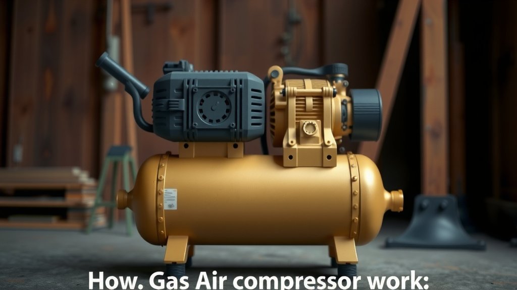 How a Gas Air Compressor Works: A Detailed Look