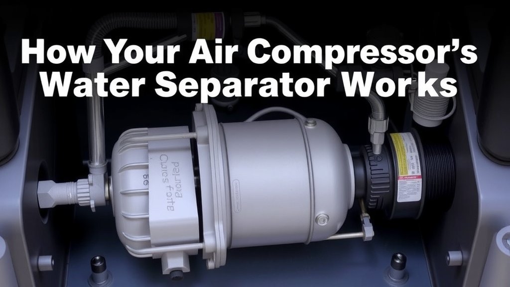 How Your Air Compressor's Water Separator Works