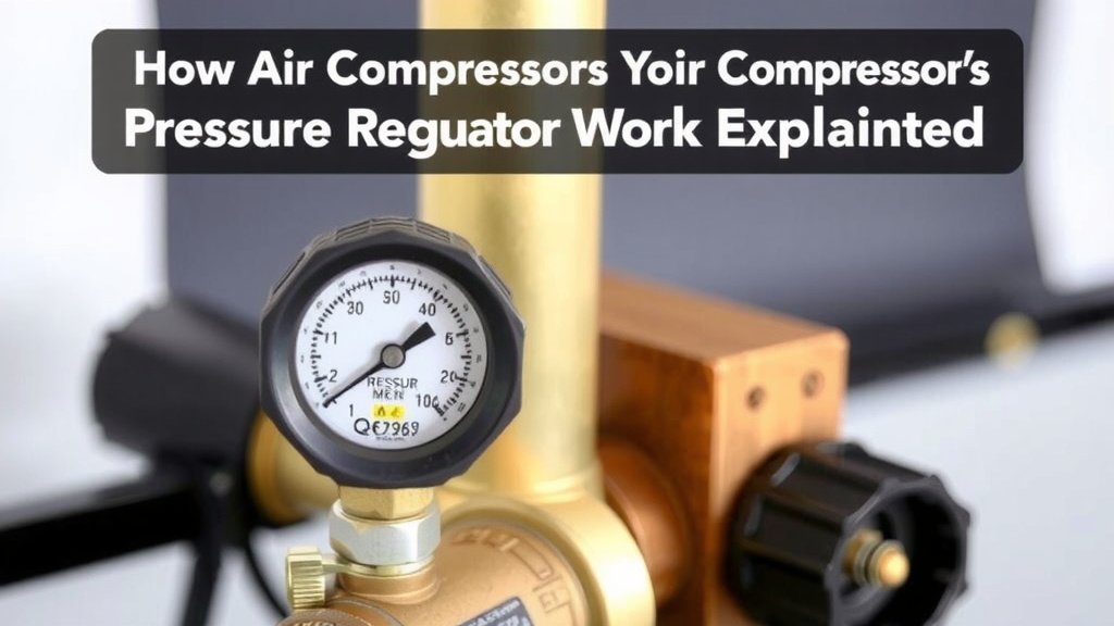 Understanding Your Air Compressor's Pressure Regulator