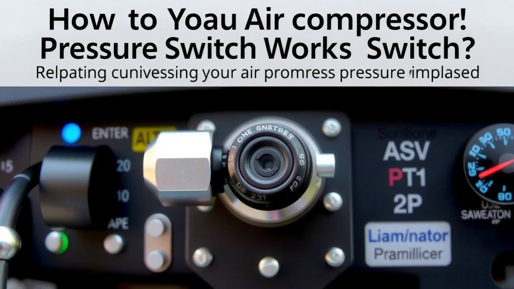 Understanding Your Air Compressor's Pressure Switch