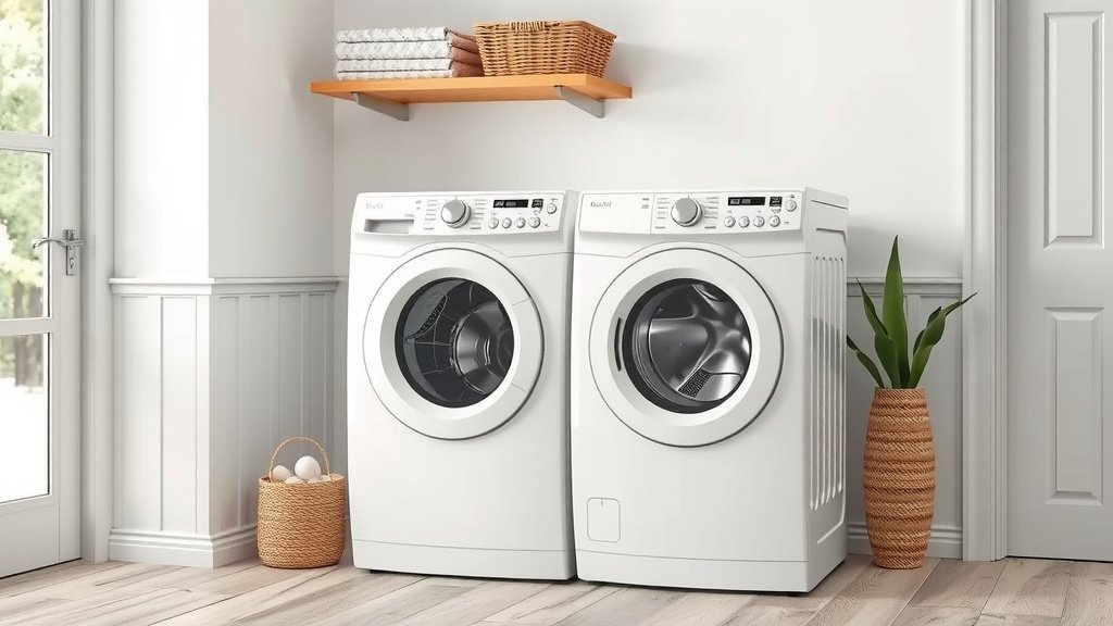 Sizing Up Your Laundry Space: Washer and Dryer Dimensions