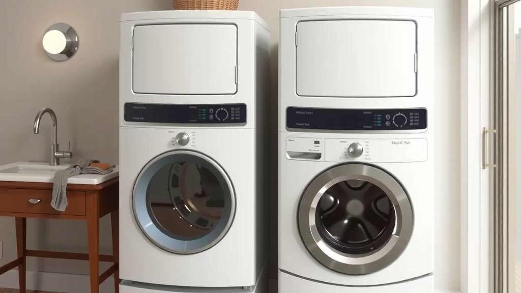 Stackable Washer and Dryer Dimensions: What to Expect