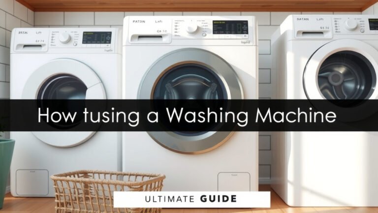 Choosing a Washing Machine: Your Ultimate Guide