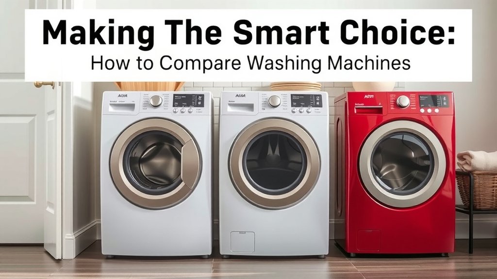 Making the Smart Choice: How to Compare Washing Machines