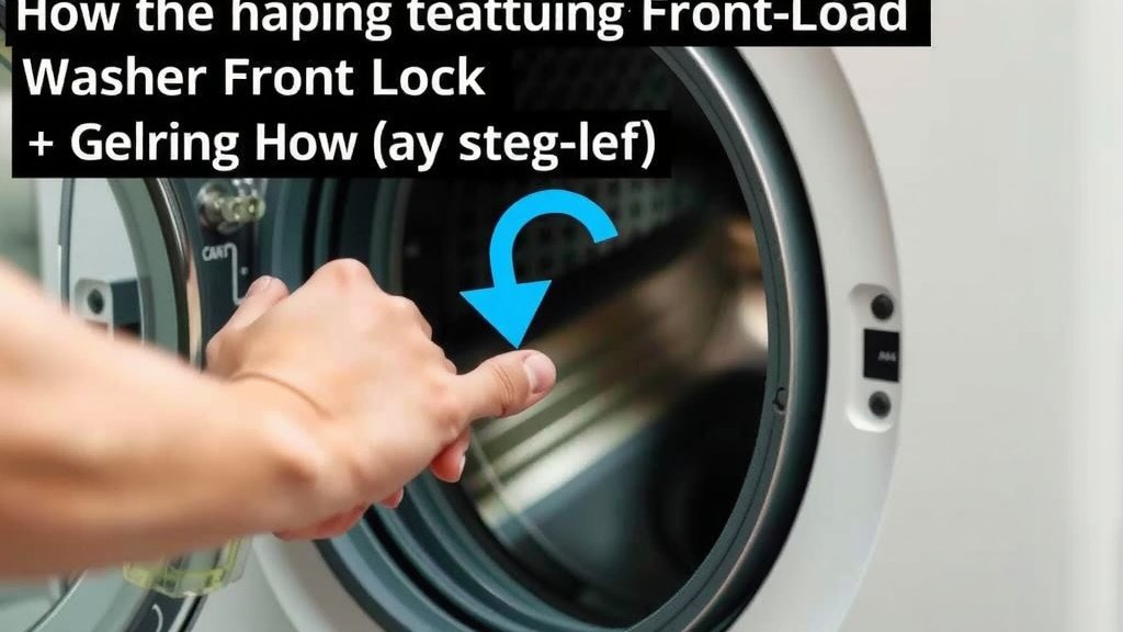 Troubleshooting Your Front Load Washer Door Lock