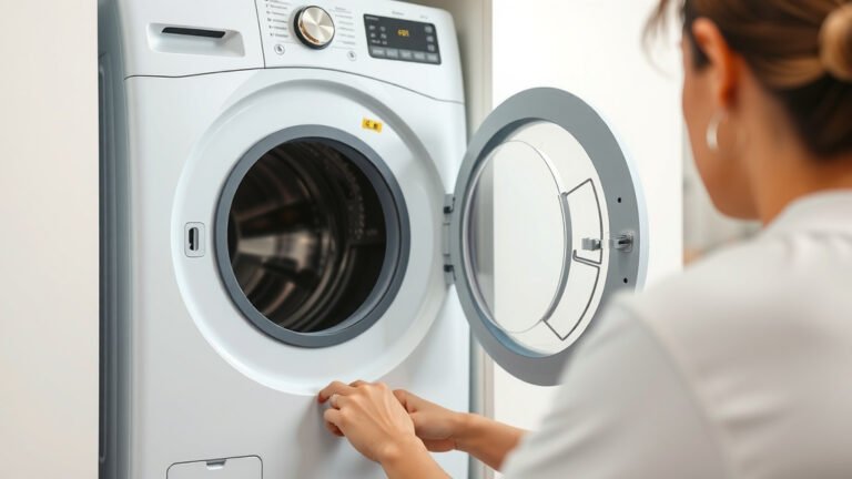 How to Open Your Front Load Washer Door