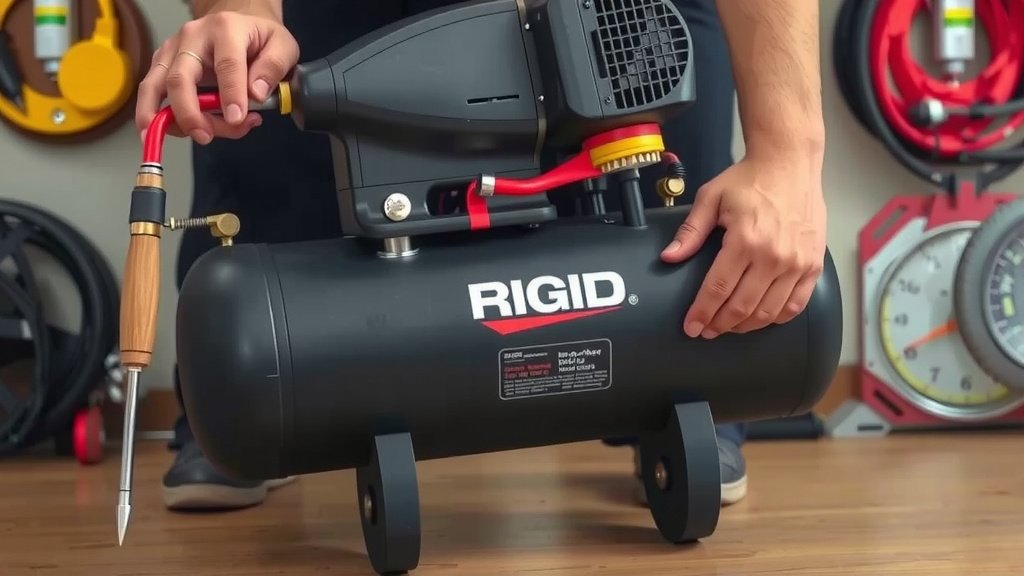 Setting Up Your Rigid Air Compressor: A Step-by-Step Guide