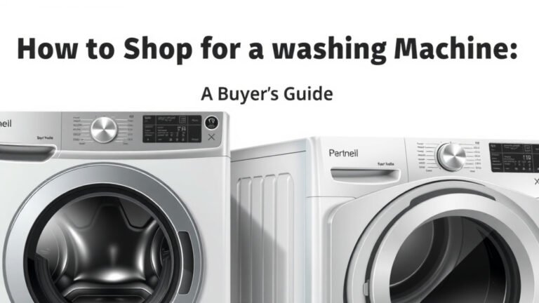 How to Shop for a Washing Machine: A Buyer’s Guide