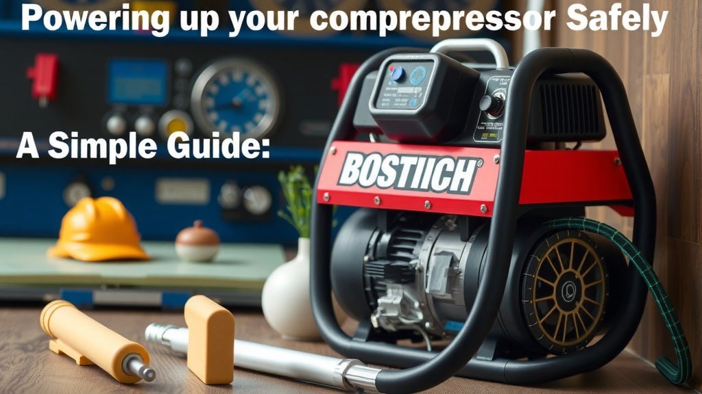 Powering Up Your Bostitch Air Compressor: A Simple Guide