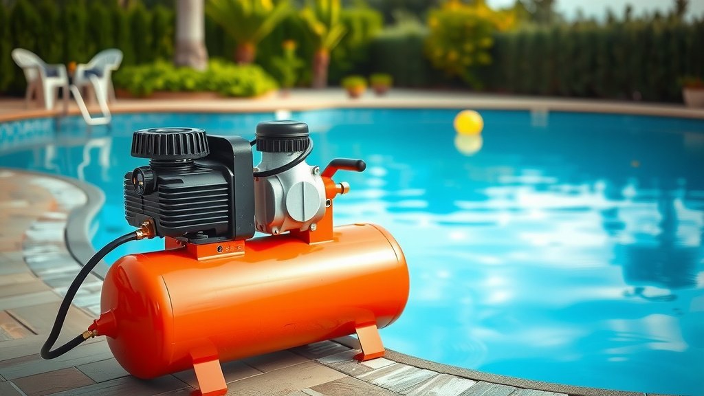 Using Your Air Compressor for Pool Water Needs