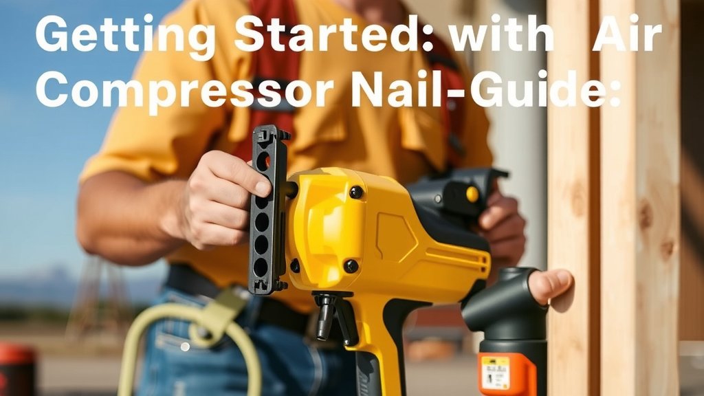 Getting Started with Your Air Compressor Nail Gun
