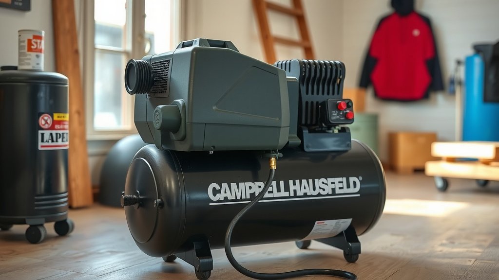 Getting Your 3-Gallon Campbell Hausfeld Compressor Ready to Go