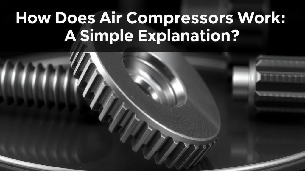 How Air Compressors Work: A Simple Explanation