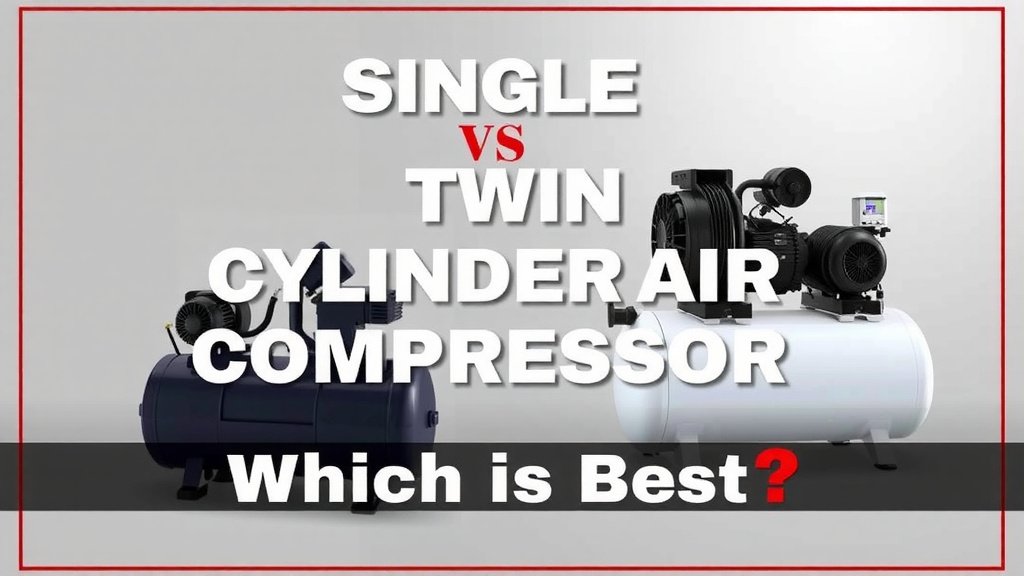 Single vs Twin Cylinder Air Compressor: Which Is Best