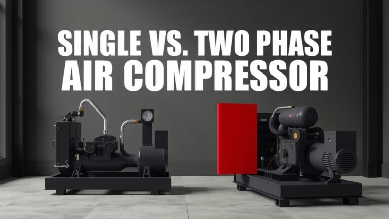 Single vs Two Phase Air Compressor: What’s the Difference