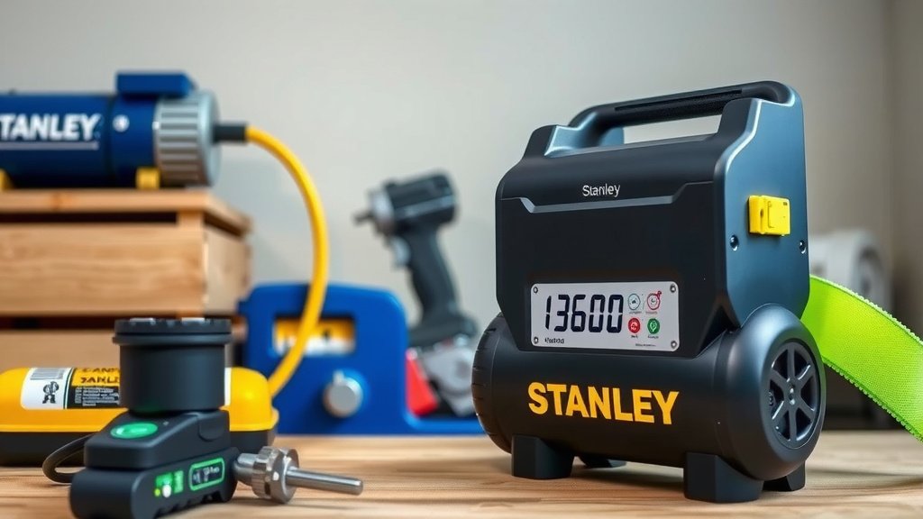 Getting Started with Your Stanley Portable Air Compressor