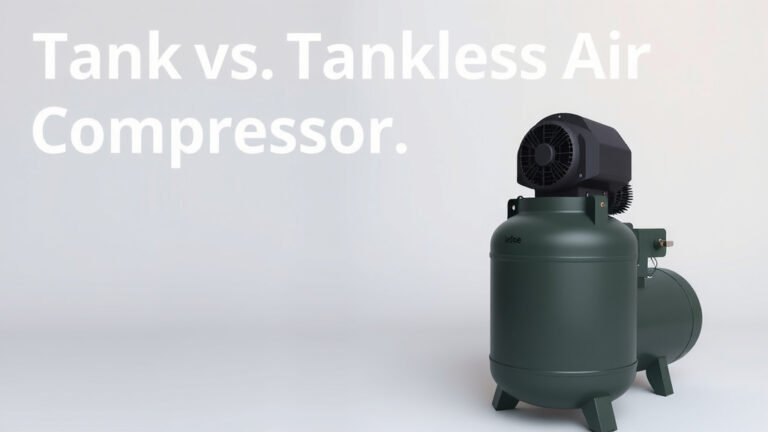 Tank vs Tankless Air Compressor: Which Is Right for You