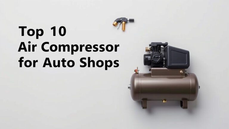 Top 10 Air Compressors for Auto Shops in 2026