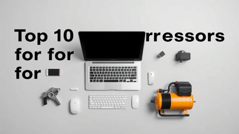 Top 10 Air Compressors for Cleaning Computers