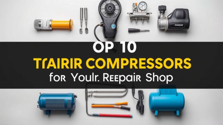 Top 10 Air Compressors for Your Auto Repair Shop