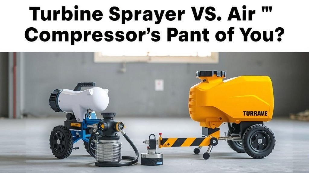 Turbine Sprayer vs. Air Compressor: Which Painting Tool Is Right for You?