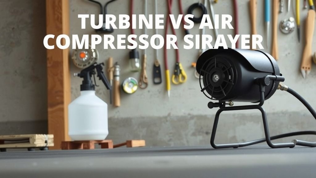 Turbine vs Air Compressor Sprayer: Which Is Best