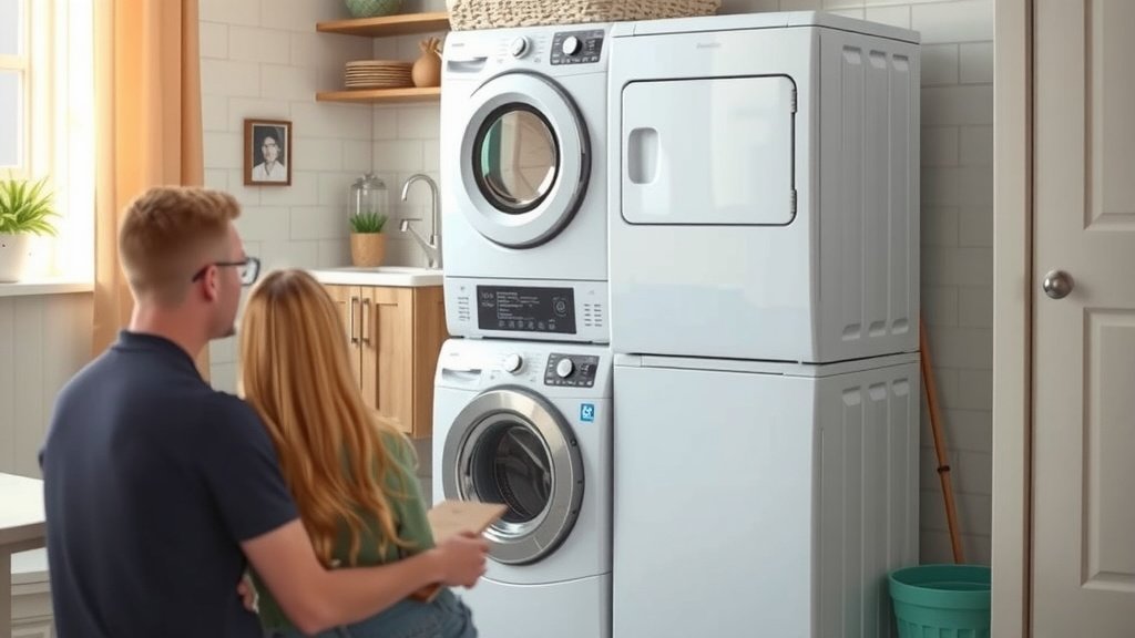 Understanding Stackable Washer and Dryer Dimensions