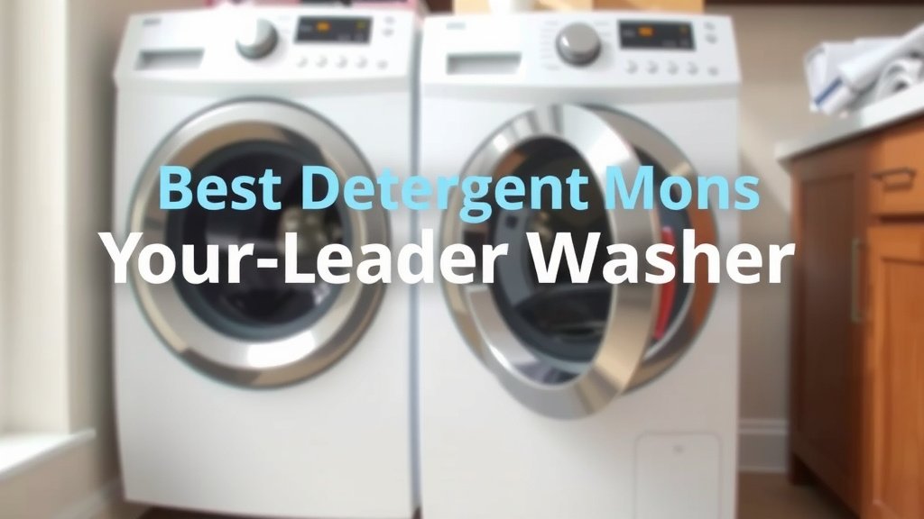 Choosing the Right Soap for Your Front-Load Washer
