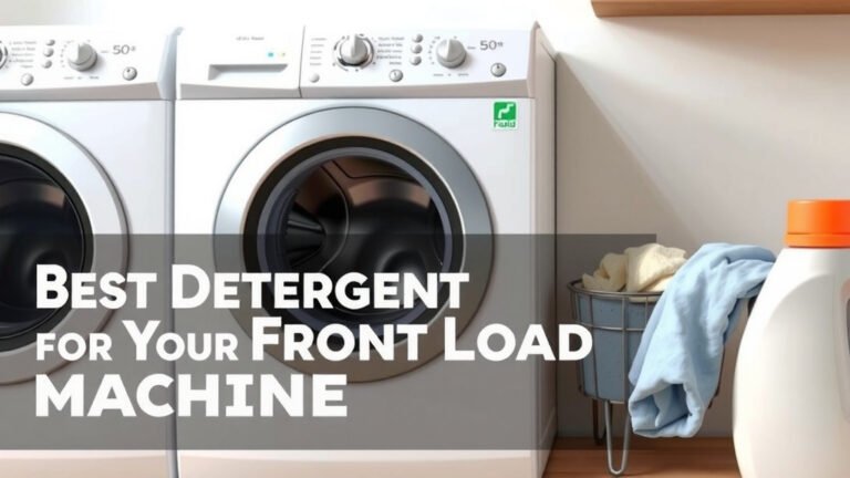 Best Detergent for Your Front Load Washer