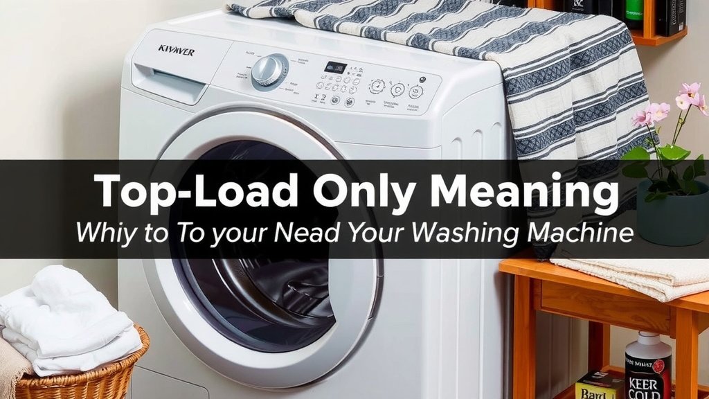 Understanding Your Top-Load Washing Machine