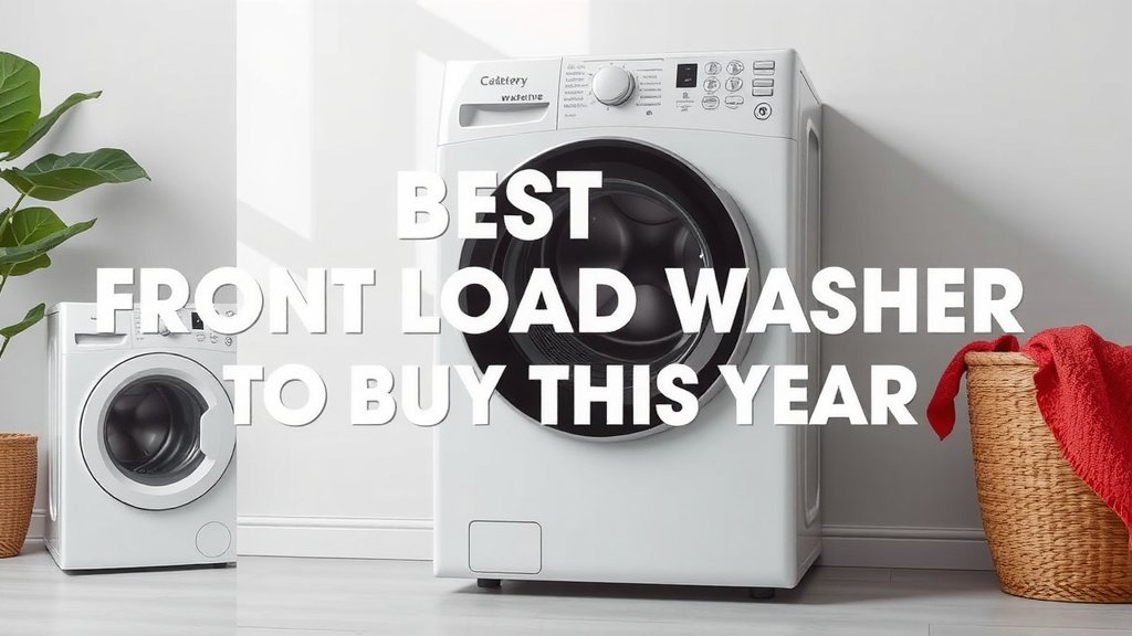 Best Front Load Washer to Buy This Year