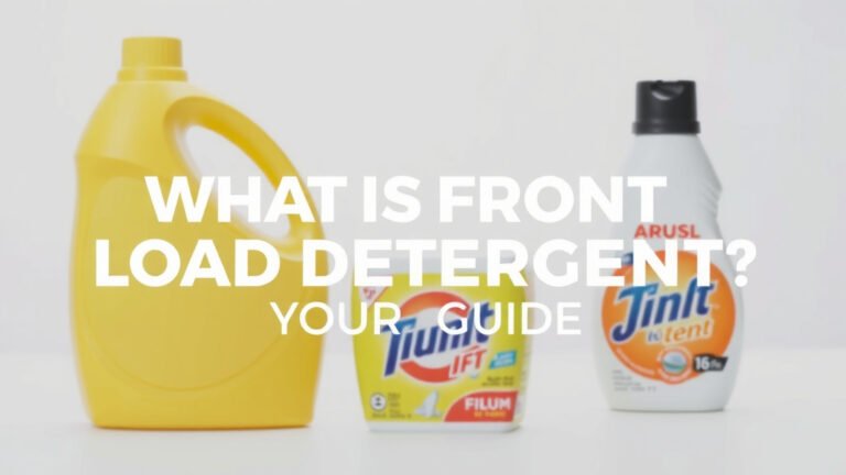 What is Front Load Detergent? Your Guide