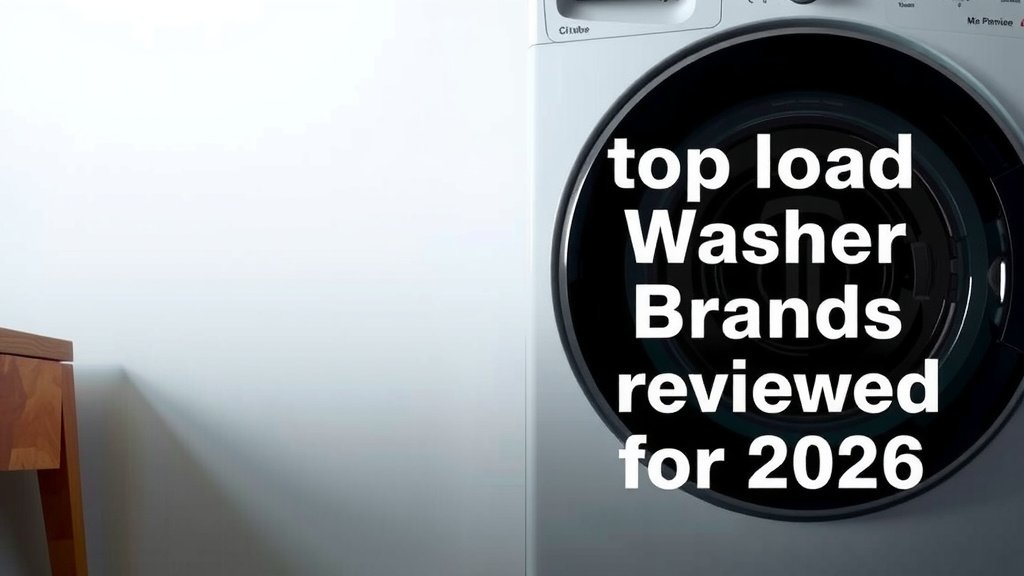 Best Top Load Washer Brands Reviewed for 2026