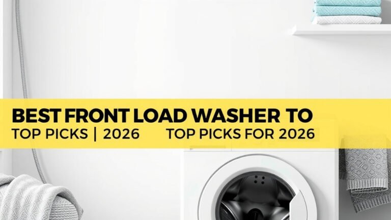 Best Front Load Washer to Buy: Top Picks for 2026