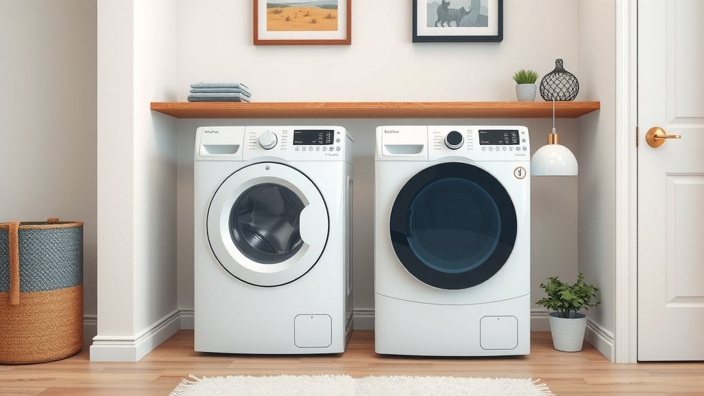Finding the Right Washer and Dryer Dimensions for Your Home