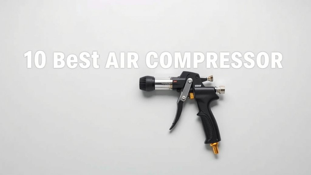 10 Best Air Compressor Paint Guns for Flawless Finishes