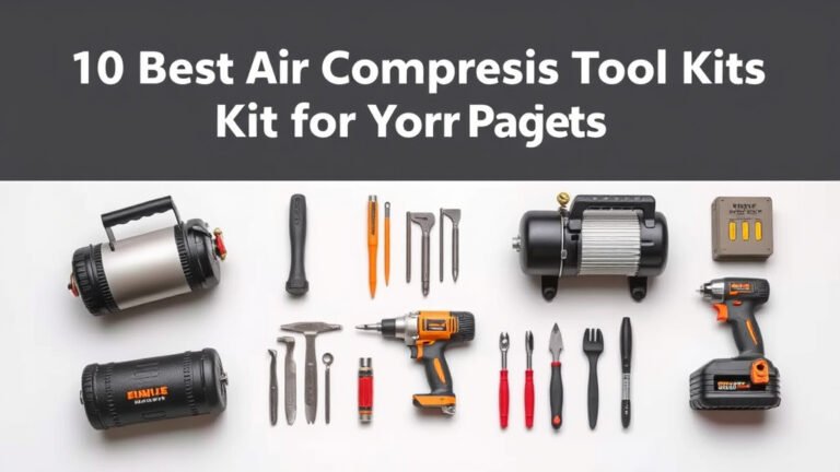 10 Best Air Compressor Tool Kits for Your Projects